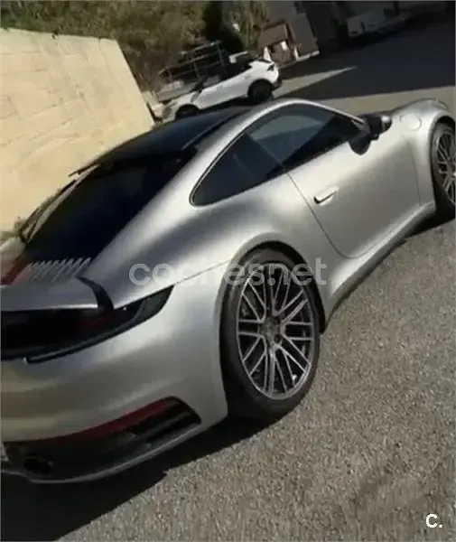 Usado Porsche 911 Carrera 4S 450 CV (330 kW) 2021 Gris / plata Coupe