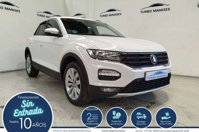 Amarillo Usado 2021 VW T-Roc Advance SUV | 20.990 € (Buen precio) - Imagen 1/4