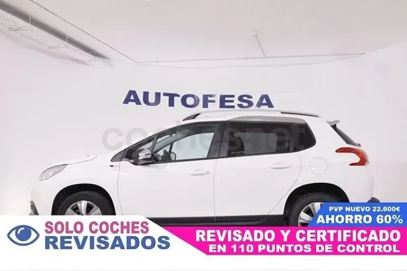 Usado Peugeot 2008 Style 100 CV (73 kW) 2016 Blanco SUV