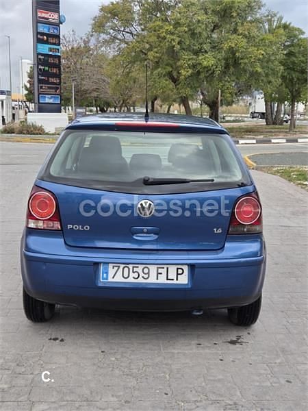 Usado VW Polo Advance 80 CV (58 kW) 2008 Azul Utilitario