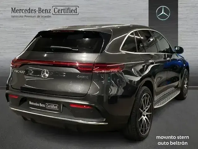 Usado Mercedes EQC400 300 kW (408 CV) 2023 Gris SUV