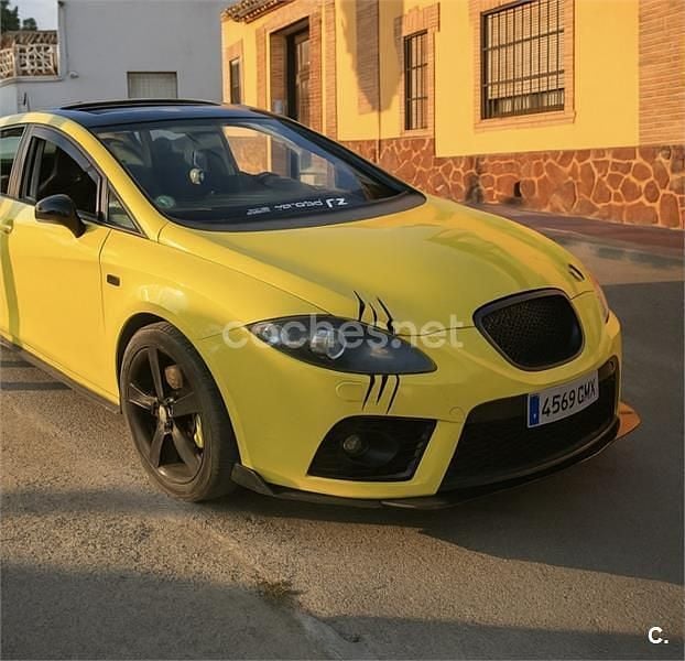 Amarillo Usado 2008 Seat Leon FR Berlina | 4700 € (Buen precio) - Imagen 1/4