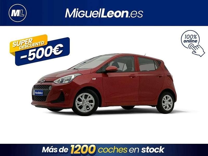 Rojo Usado 2018 Hyundai i10 Utilitario | 7985 € (Buen precio) - Imagen 1/3