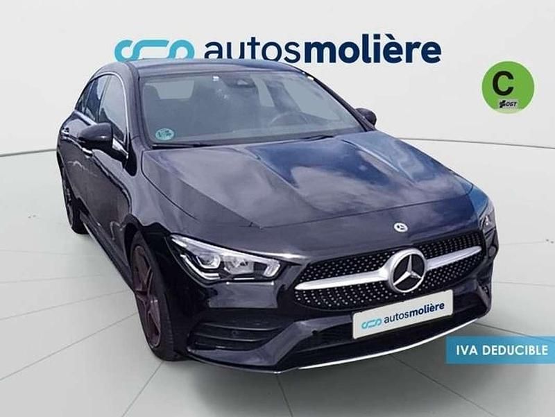 Usado Mercedes CLA200 150 CV (110 kW) 2022 Negro Coupe