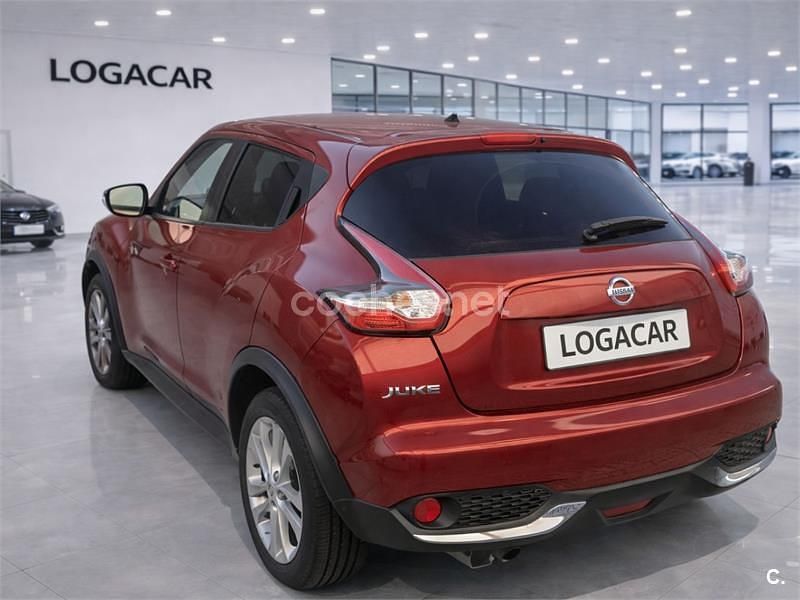 Usado Nissan Juke N-Connecta 115 CV (84 kW) 2016 Rojo SUV