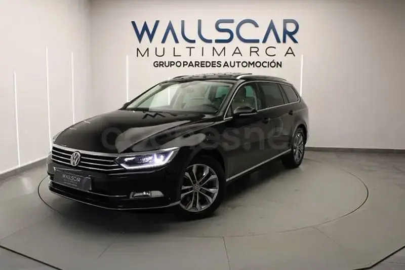 Usado VW Passat Advance 150 CV (110 kW) 2018 Negro Berlina
