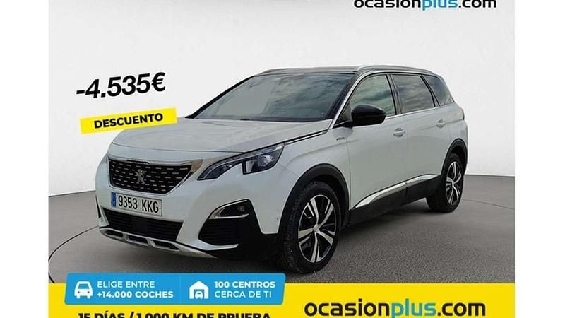 Blanco Usado 2018 Peugeot 5008 Business-Line Monovolumen | 16.982 € (Buen precio) - Imagen 1/4