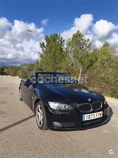 Usado BMW 320 Cabriolet 170 CV (125 kW) 2007 Negro Descapotable