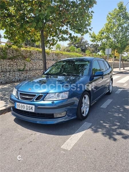 Azul Usado 2005 Saab 9-3 Aero Utilitario | 8000 € - Imagen 1/4