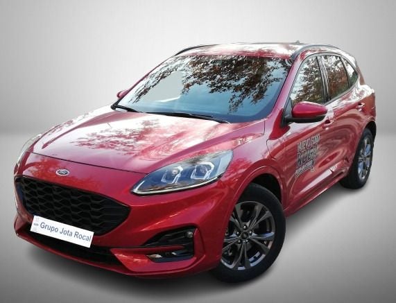 Rojo Usado 2020 Ford Kuga ST-Line X SUV | 24.900 € (Precio justo) - Imagen 1/4