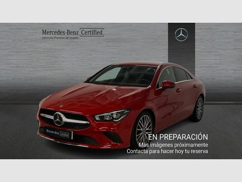 Rojo Usado 2019 Mercedes CLA180 Progressive Berlina | 23.990 € (Un poco caro) - Imagen 1/4