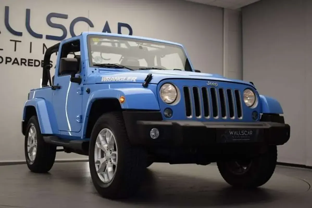 Usado Jeep Wrangler 200 CV (147 kW) 2018 Azul SUV