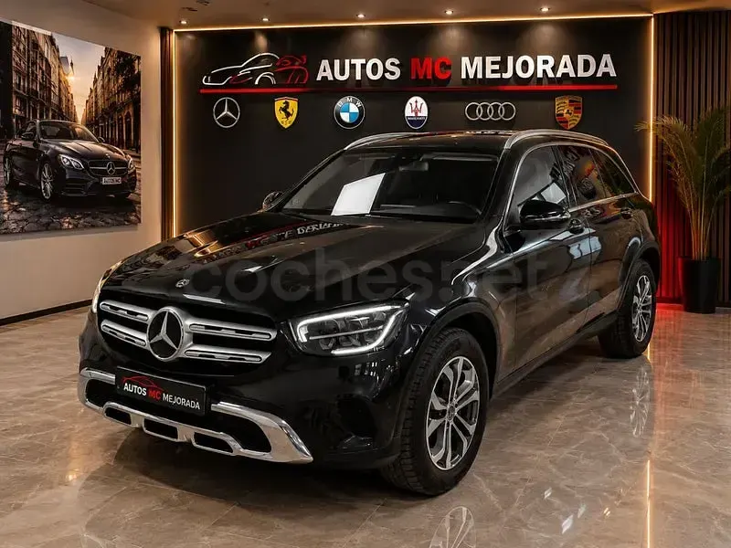 Usado Mercedes GLC200 163 CV (119 kW) 2020 Gris / plata SUV