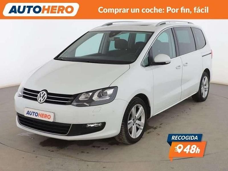 Usado VW Sharan Advance 185 CV (136 kW) 2017 Blanco Monovolumen