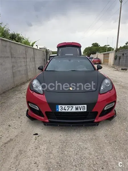Usado Porsche Panamera Turbo S 550 CV (404 kW) 2012 Rojo Berlina