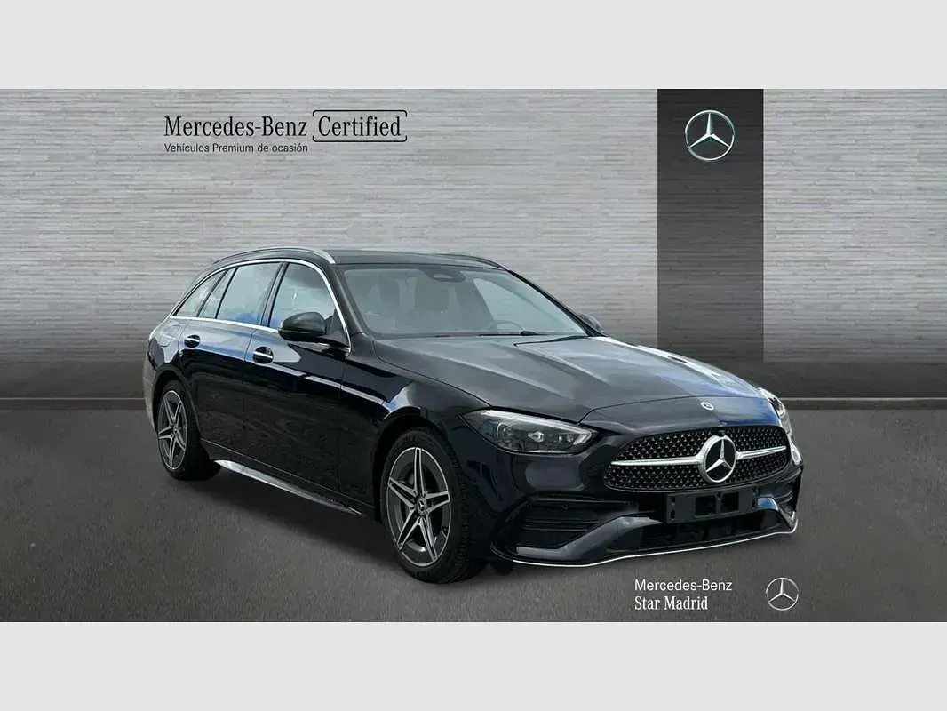 Usado Mercedes C300e 313 CV (230 kW) 2025 Negro Familiar