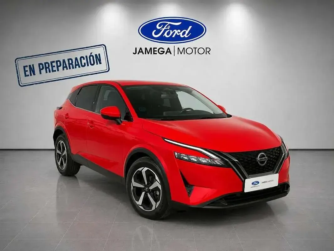 Usado Nissan Qashqai N-Connecta 139 CV (102 kW) 2021 Rojo SUV