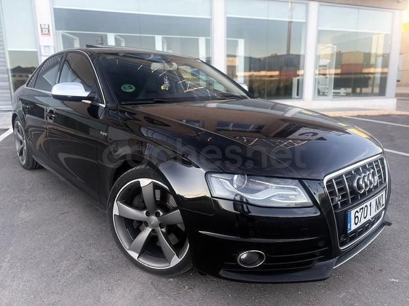 Usado Audi S4 333 CV (244 kW) 2009 Negro Berlina