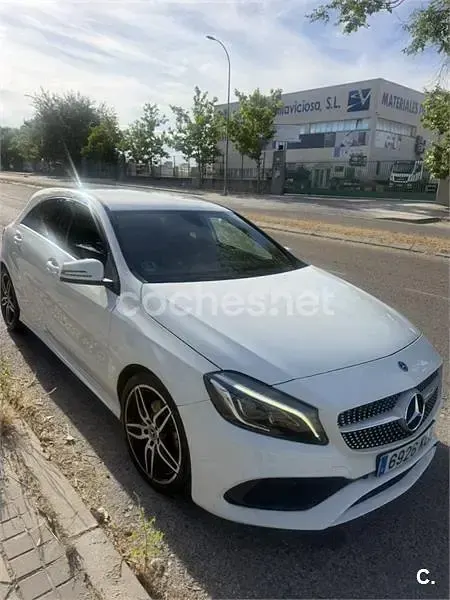 Usado Mercedes A200 150 CV (110 kW) 2018 Blanco Berlina