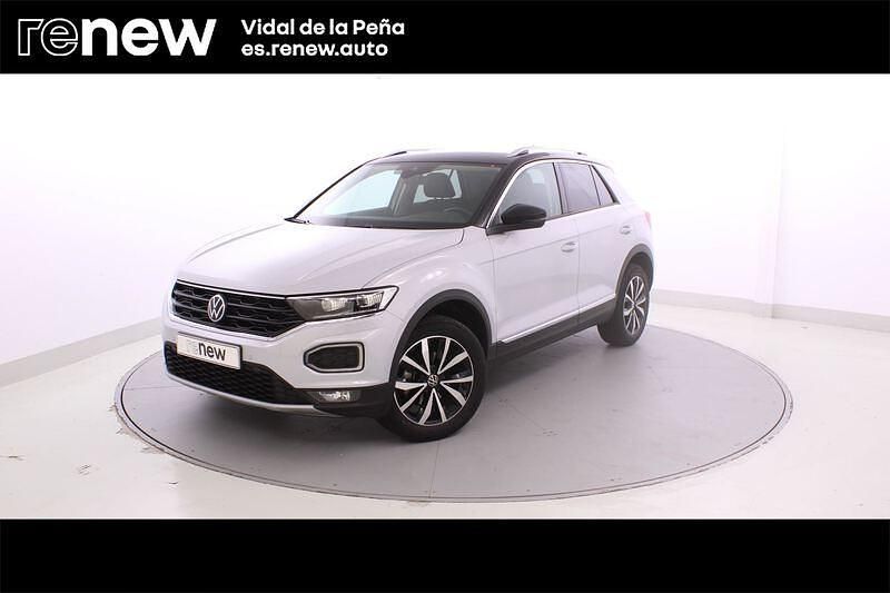 Blanco puro techo ne Usado 2021 VW T-Roc Advance SUV | 24.790 € (Precio justo) - Imagen 1/4