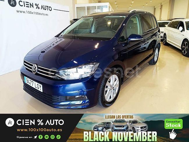 Azul Usado 2020 VW Touran Advance Monovolumen | 28.900 € (Un poco caro) - Imagen 1/4