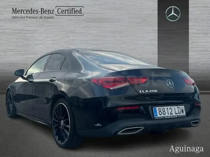 Usado Mercedes CLA200 163 CV (119 kW) 2020 Negro Coupe