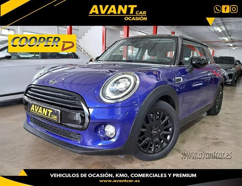 Azul Usado 2018 Mini Cooper D Utilitario | 16.900 € (Precio justo) - Imagen 1/4