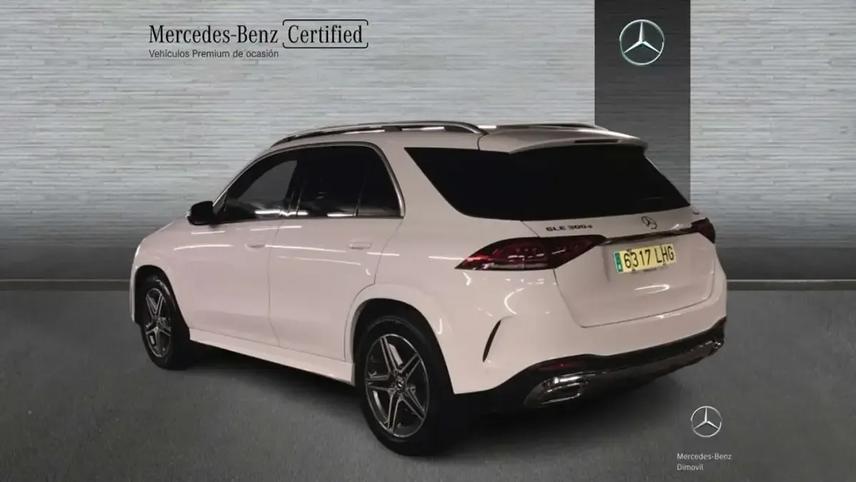 Usado Mercedes GLE300 245 CV (180 kW) 2020 Blanco SUV