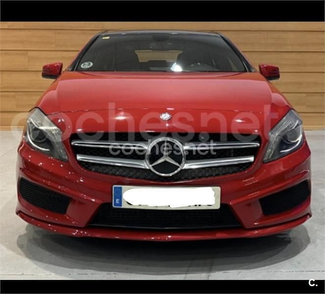 Rojo Usado 2014 Mercedes A200 AMG line Berlina | 11.900 € (Buen precio) - Imagen 1/4