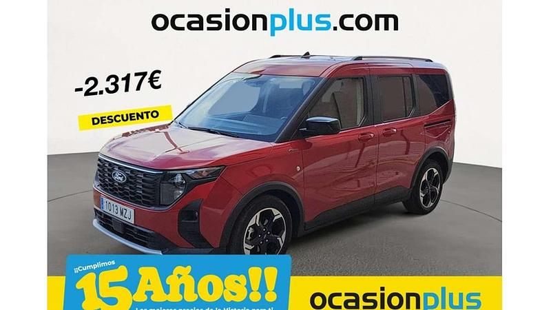 Rojo Usado 2025 Ford Tourneo Courier Active Monovolumen | 23.173 € - Imagen 1/4