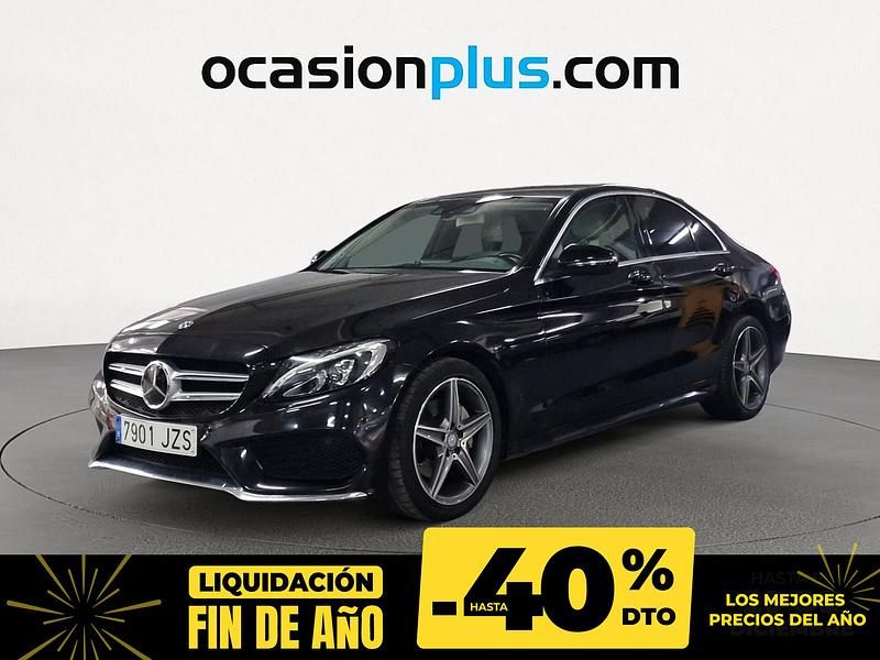 Negro Usado 2017 Mercedes C220 AMG Berlina | 18.426 € (Super precio) - Imagen 1/4