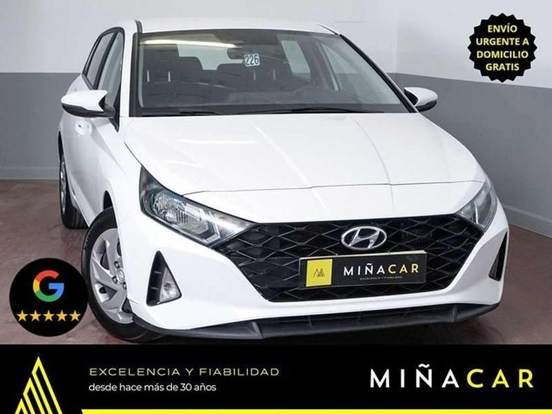 Blanco Usado 2022 Hyundai i20 Utilitario | 13.005 € (Precio justo) - Imagen 1/4