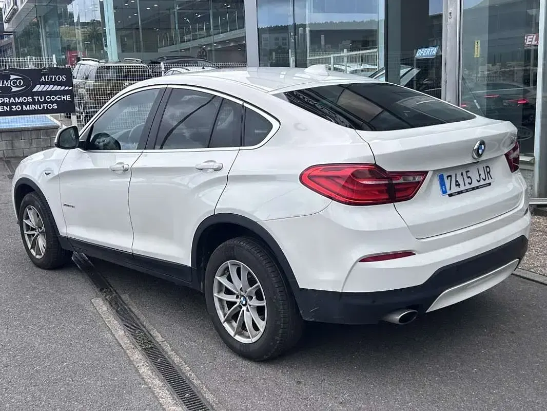 Usado BMW X4 190 CV (139 kW) 2015 Blanco SUV
