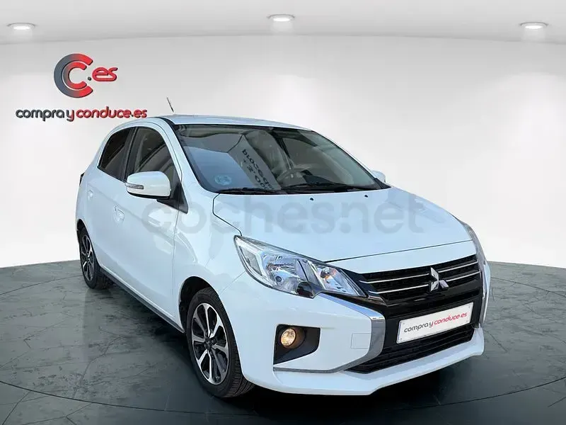 Usado Mitsubishi Space Star 71 CV (52 kW) 2022 Blanco Utilitario