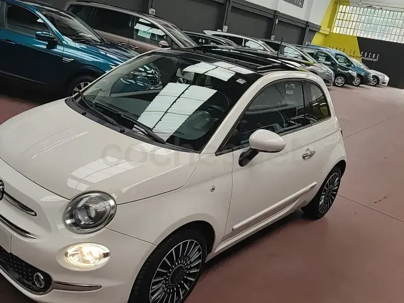 Usado Fiat 500 Lounge 69 CV (50 kW) 2016 Blanco Berlina