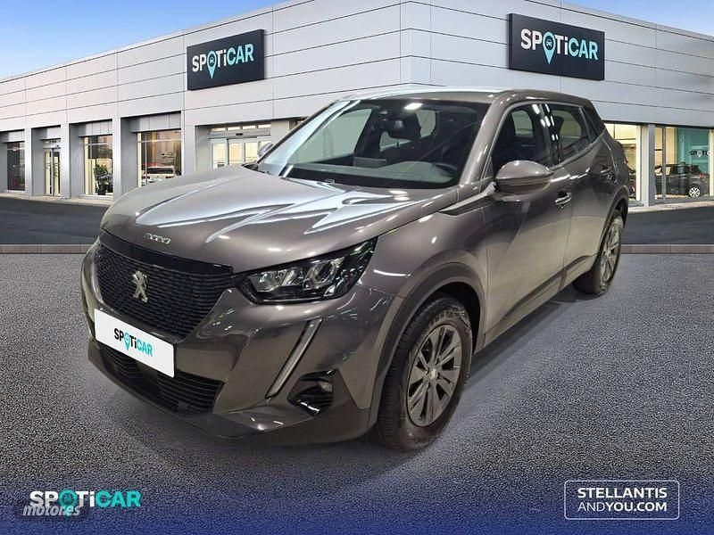 Gris Usado 2021 Peugeot 2008 Active SUV | 16.490 € (Precio justo) - Imagen 1/4