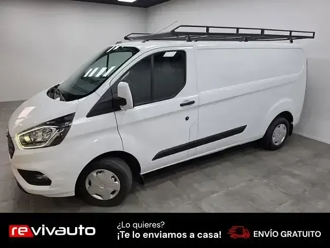 Usado Ford Transit Custom Trend 130 CV (95 kW) 2022 Blanco Van