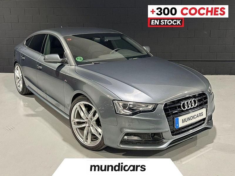 Gris Usado 2016 Audi A5 Sportback S-Line Utilitario | 22.990 € (Super precio) - Imagen 1/4