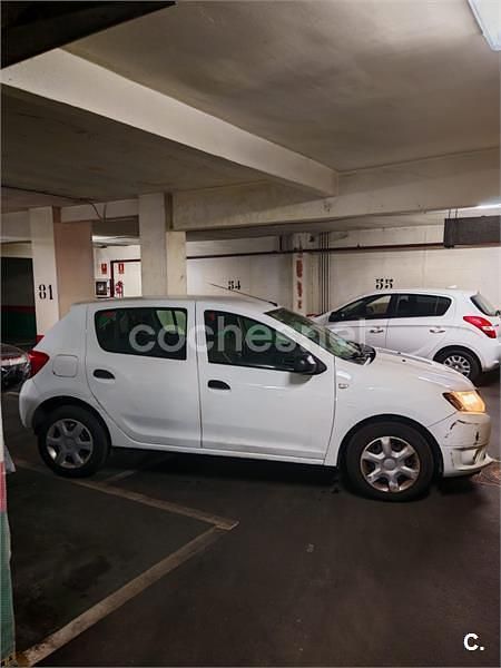 Blanco Usado 2014 Dacia Sandero Ambiance Utilitario | 4500 € (Super precio) - Imagen 1/4