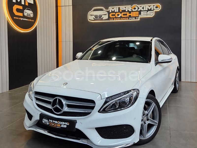 Usado Mercedes C220 170 CV (125 kW) 2016 Blanco Berlina