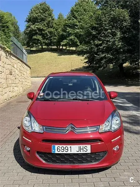 Usado Citroën C3 Live 82 CV (60 kW) 2015 Rojo Berlina