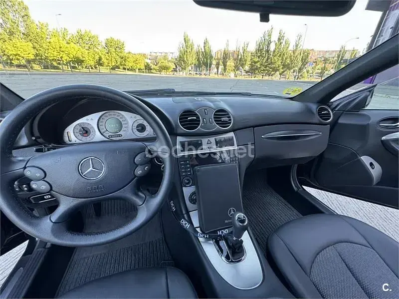 Usado Mercedes CLK320 Avantgarde 224 CV (164 kW) 2008 Negro Coupe