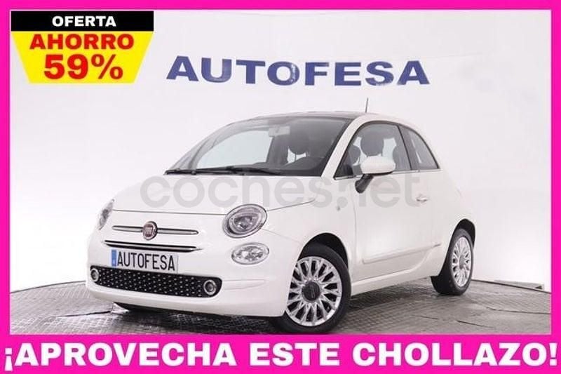 Usado Fiat 500 Lounge 69 CV (50 kW) 2019 Blanco Berlina