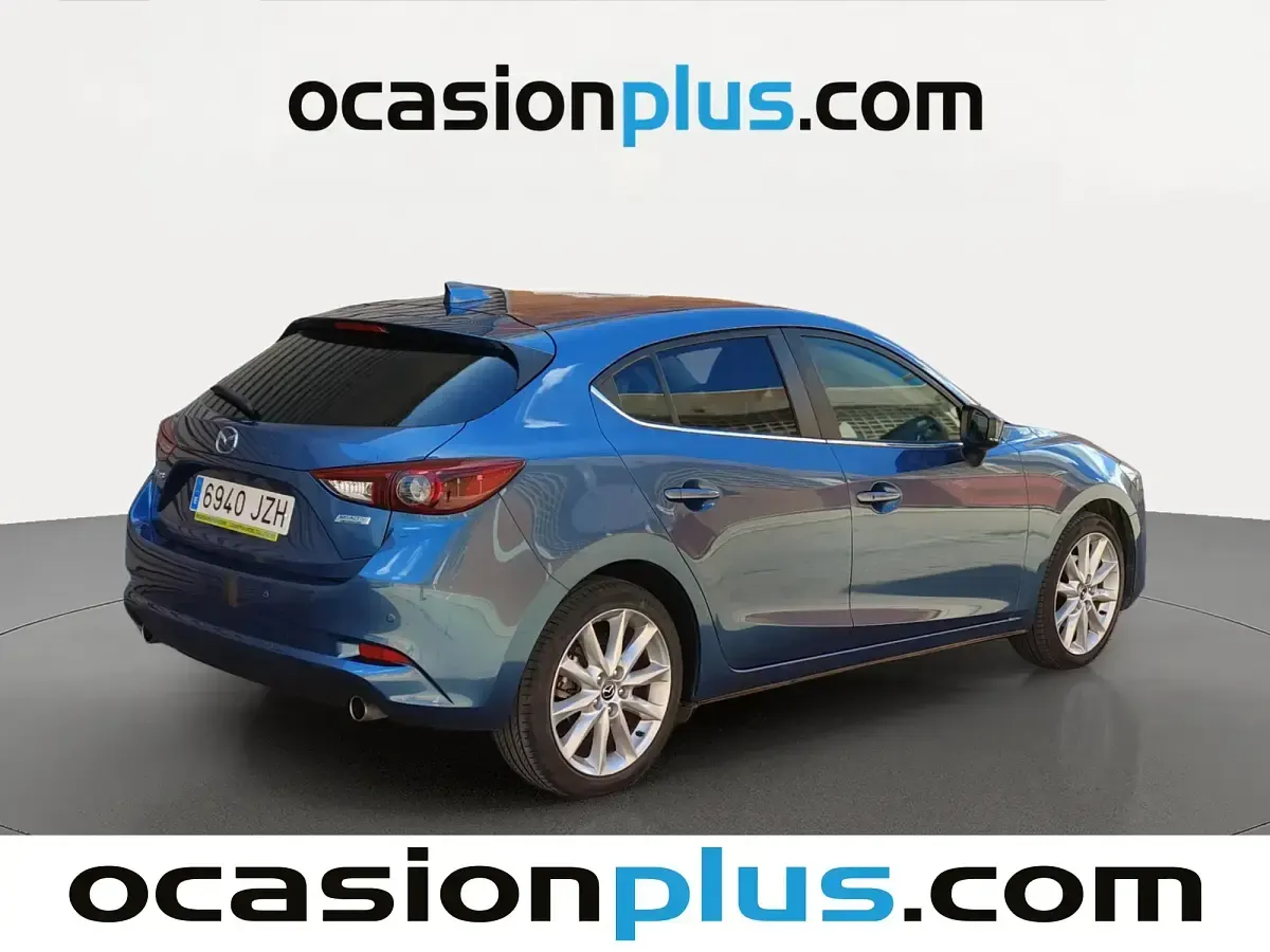 Occasion Mazda 3 Luxury 165 PK (121 kW) 2017 Blauw