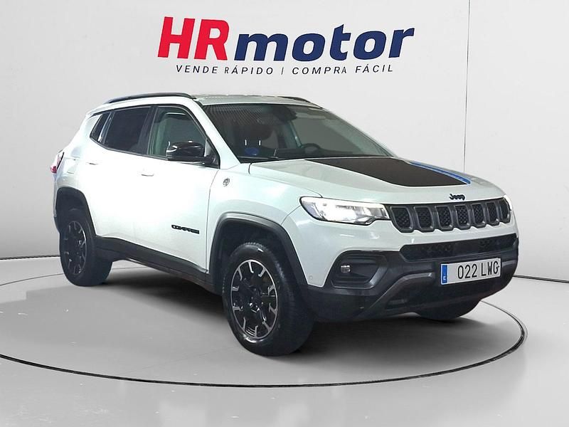 Occasion Jeep Compass Trailhawk 242 ch (177 kW) 2022 Blanc SUV