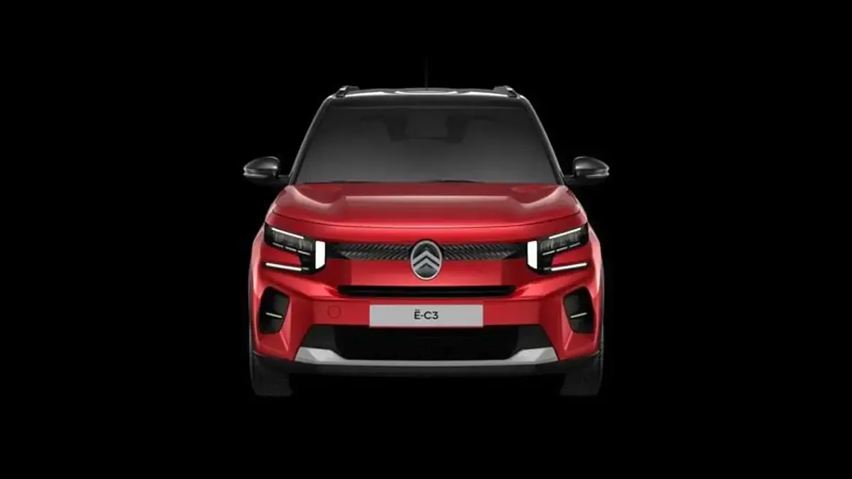 Usado Citroën e-C3 83 kW (113 CV) 2024 Rojo Utilitario