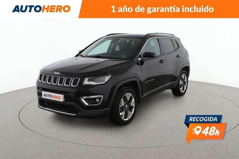 Negro Usado 2019 Jeep Compass Limited SUV | 17.199 € (Precio justo) - Imagen 1/3