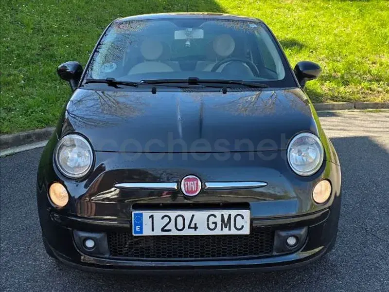 Usado Fiat 500 75 CV (55 kW) 2010 Negro Berlina