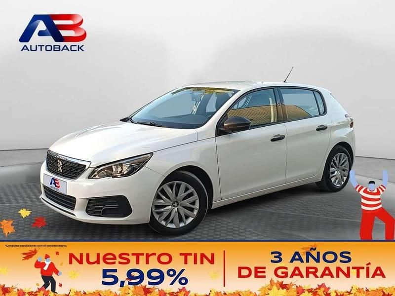 Blanco Usado 2020 Peugeot 308 Access Berlina | 9442 € (Super precio) - Imagen 1/4