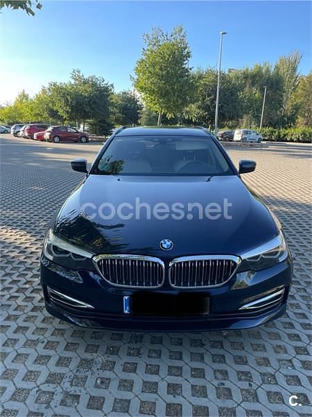 Azul Usado 2017 BMW 520 Familiar | 16.800 € (Caro) - Imagen 1/4